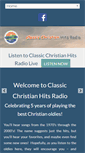 Mobile Screenshot of classicchristianhitsradio.com